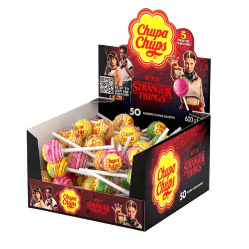Chupa Chups Lizalica Stranger things 12g, 50/1