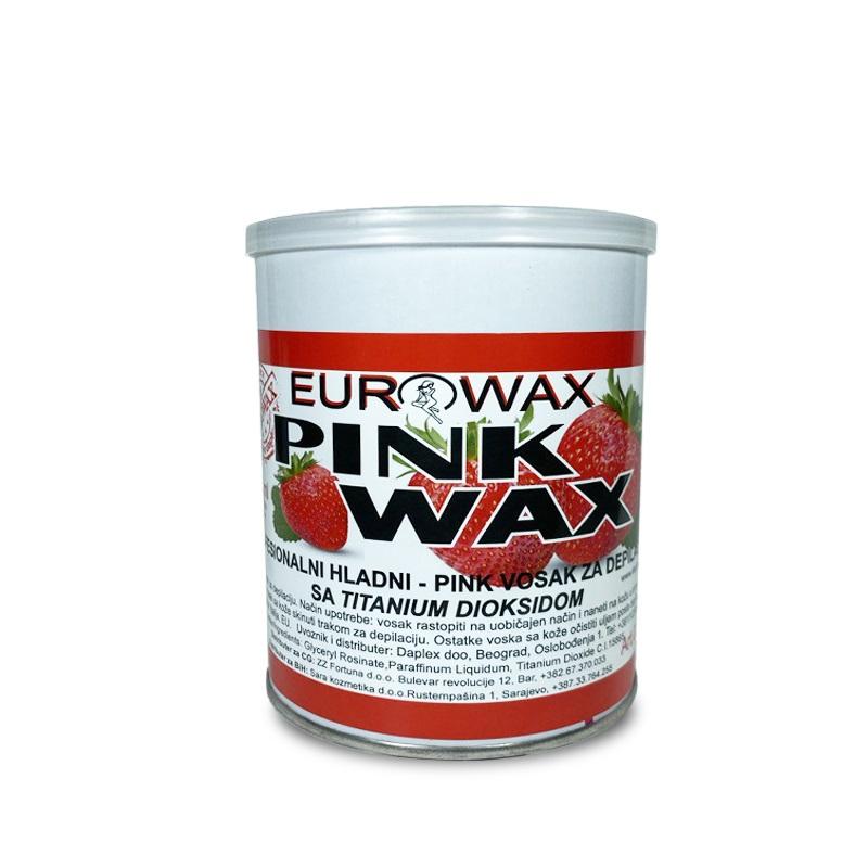 Eurowax Vosak za osetljivu kožu, jagoda, 800ml