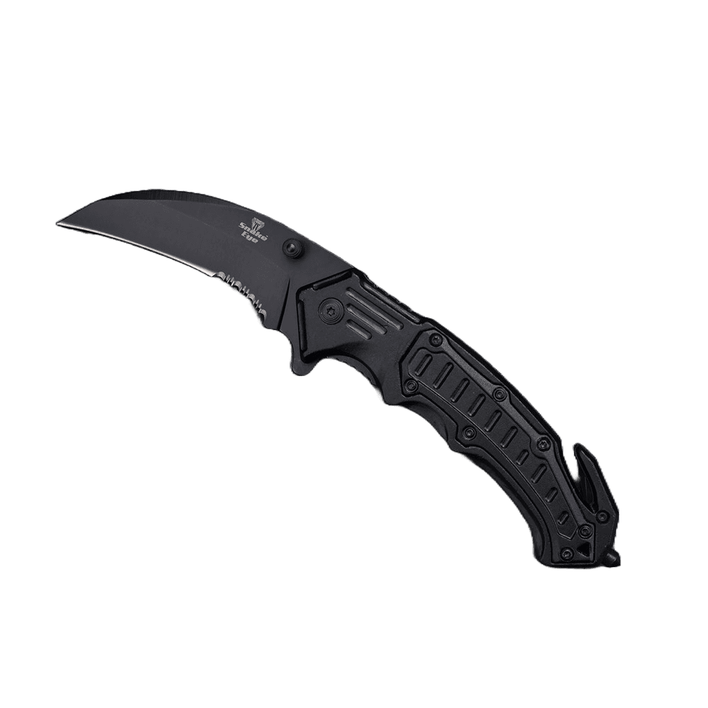 SNAKE EYE Džepni nož 010, Sklopivi, Crni