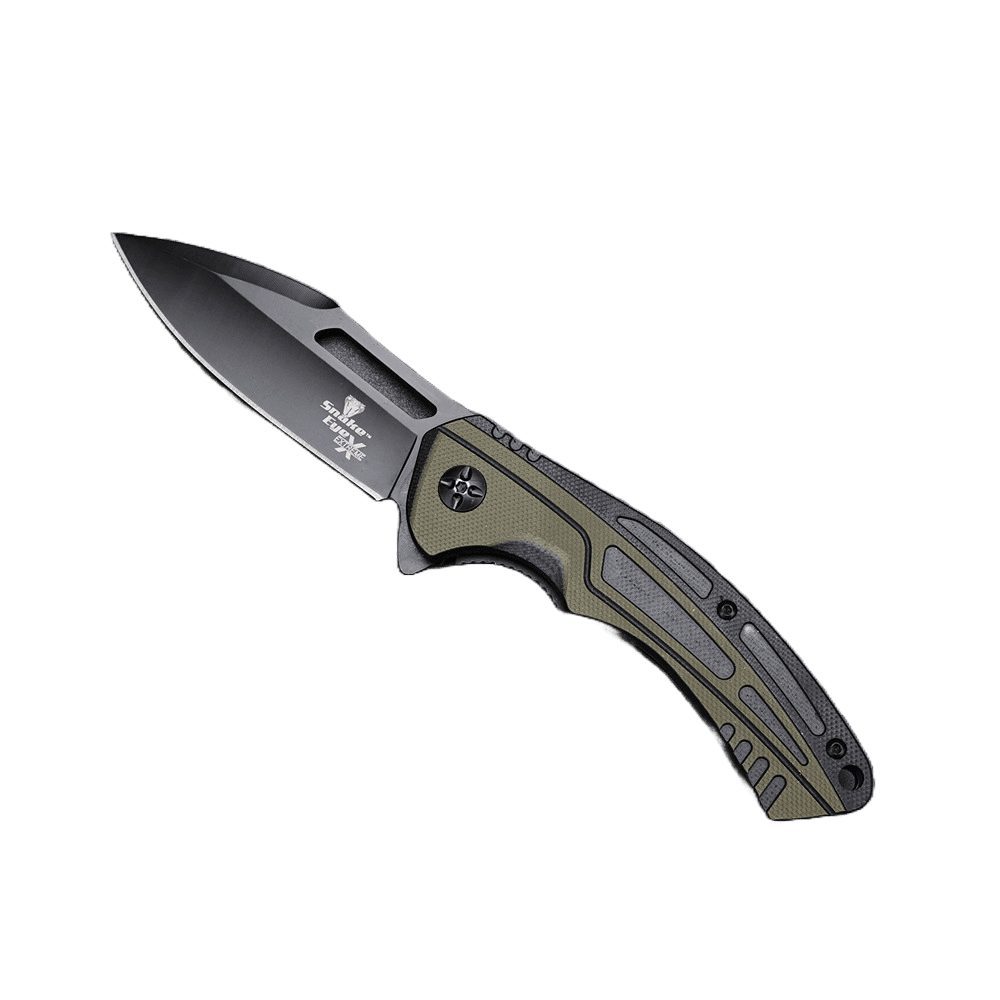 SNAKE EYE Džepni nož Extreme, Sklopivi, 828 zeleni