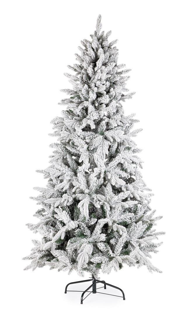 Casa Bianca Novogodišnja snežna jelka Harvard, 270cm, 2487 grančica, Bela