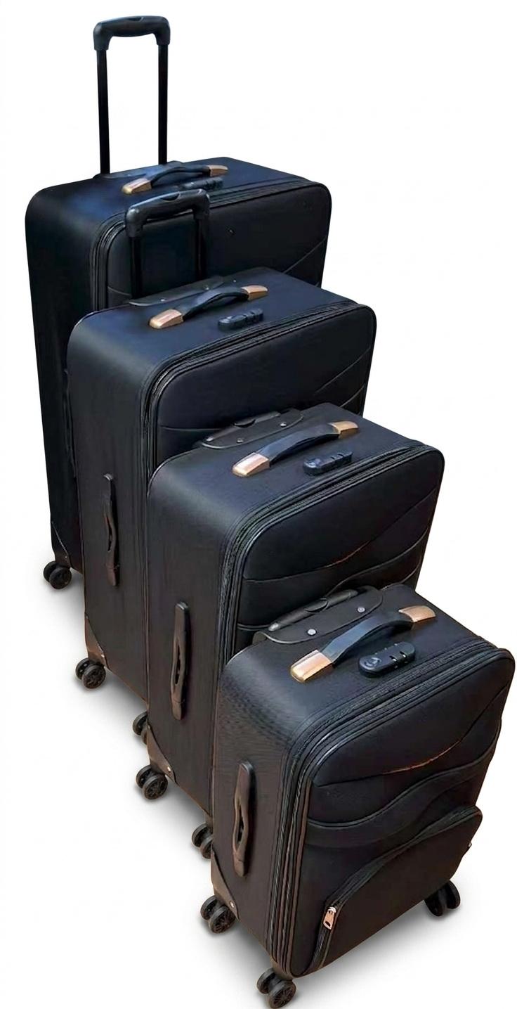 Set kofera, 4 komada, Crni