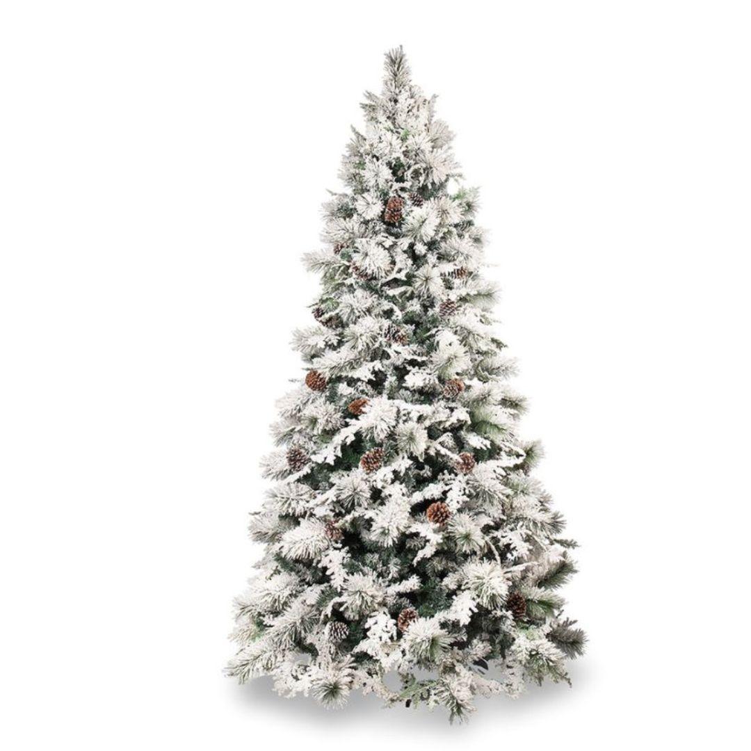Casa Bianca Novogodišnja jelka Chamonix, Slim, 240cm, Bela