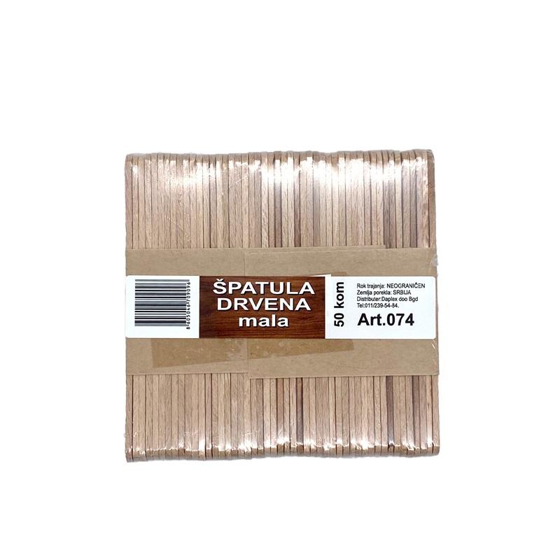 Špatula drvena, 95x9mm, 50 komada