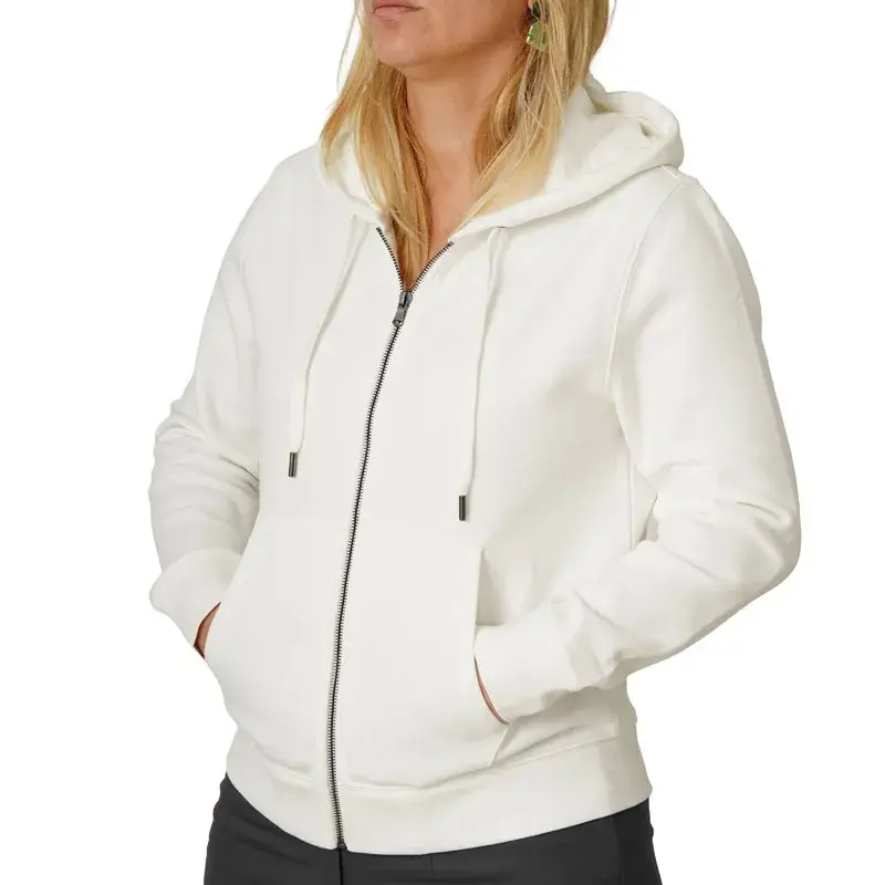 Robe di Kappa Ženski duks sa rajsferšlusom Jane Brushed, Beli