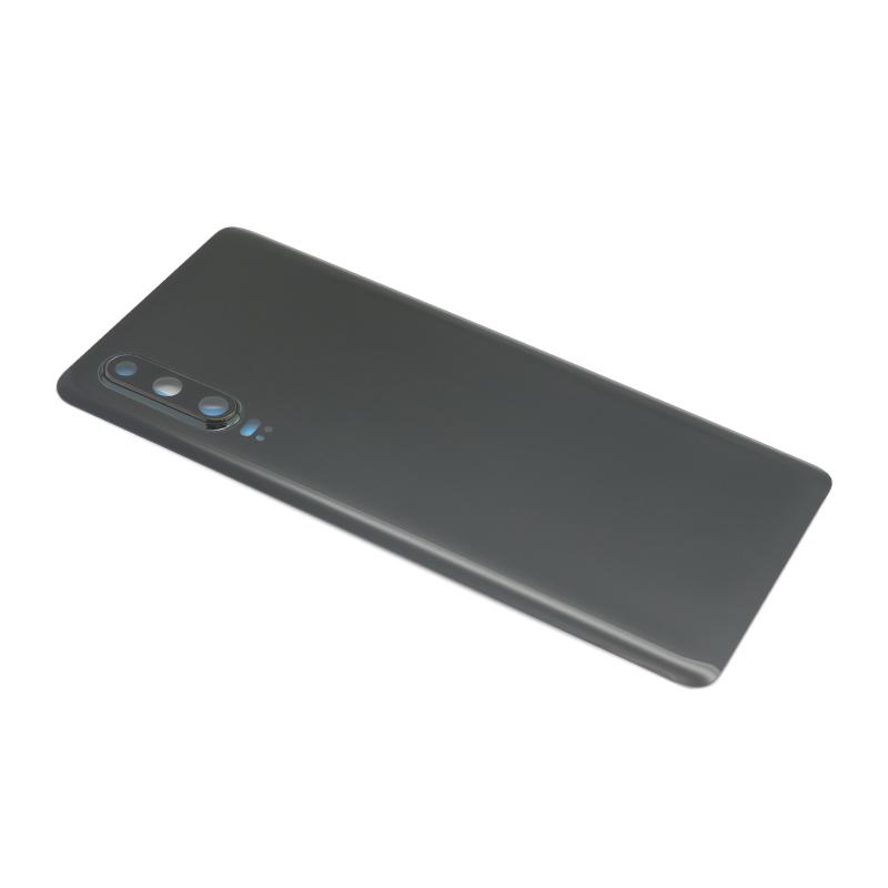 Poklopac baterije za Huawei P30 , Crna + staklo kamere