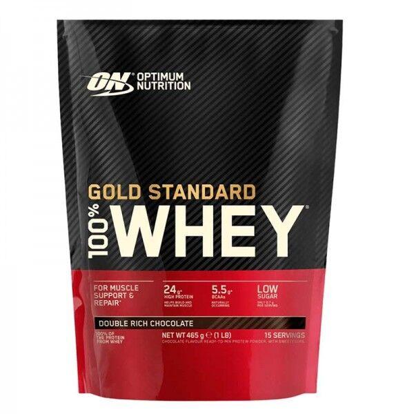 Optimum Nutrition Protein Whey Gold Standard, Double Rich Čokolada, 450g