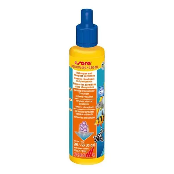 SERA Tretman za uklanjanje fosfata u akvarijumima Phosvec Clear, 50ml