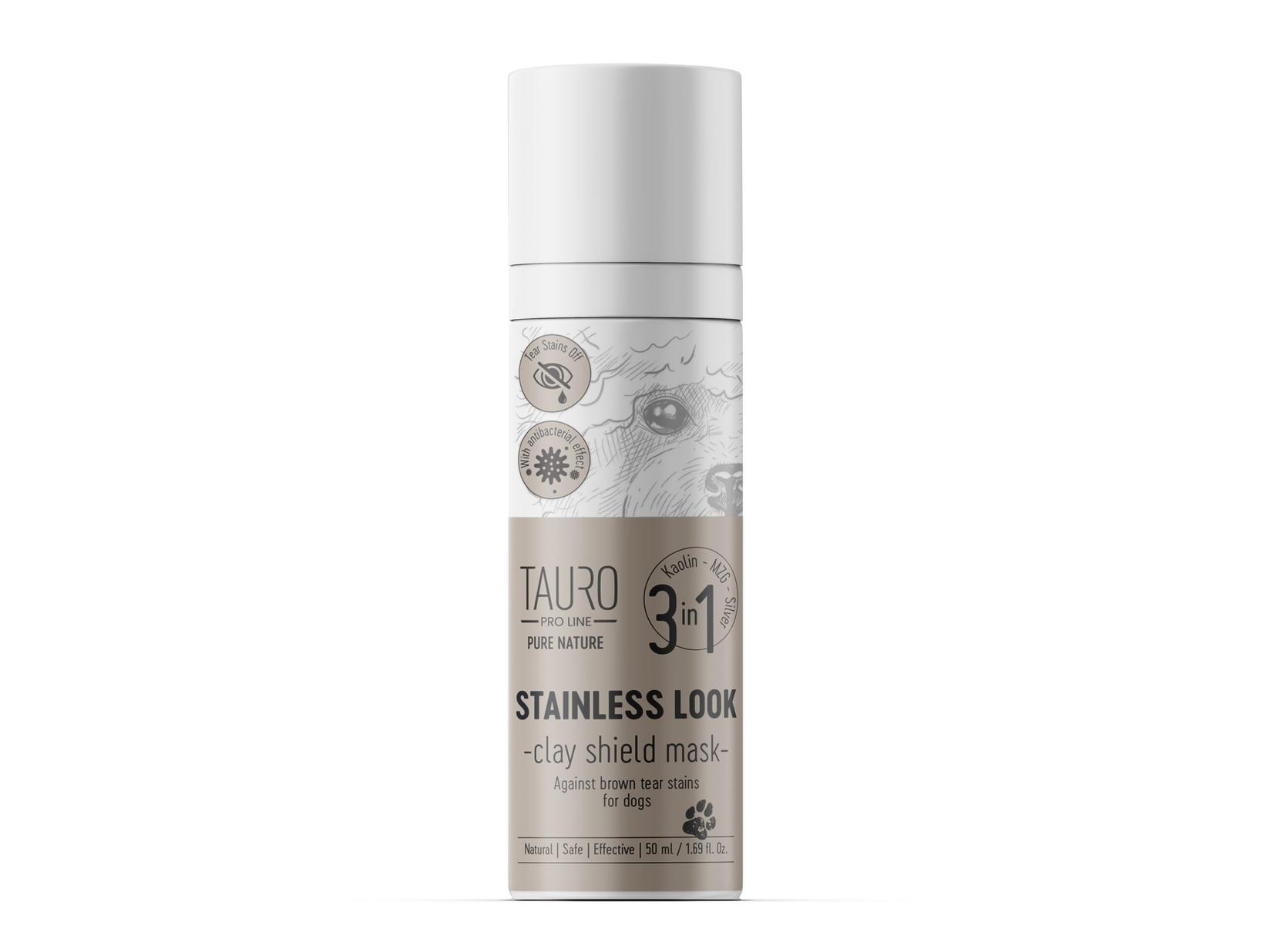 TAURO PRO LINE Maska za dlaku pasa Stainless Look 3in1, 50ml