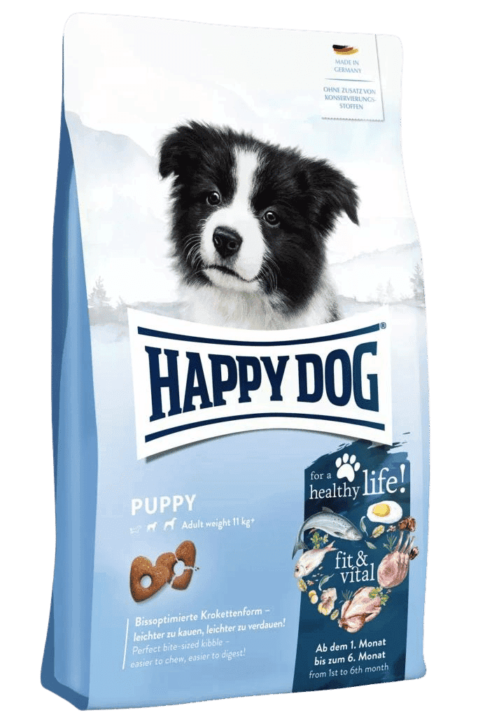 HAPPY DOG Puppy Fit&Vital Hrana za štence od 4. nedelje do 6. meseca života, 4kg
