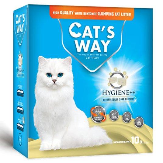 CATS WAY Posip za mačke Box Marseille Soap, Grudvajući, 10l