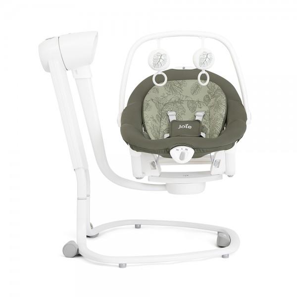 JOIE Njihalica za bebe Serina Palms, 2u1, Zelena