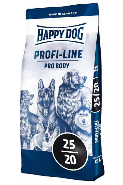 HAPPY DOG Profi Line 25/20 Pro Body Hrana za pse za povećanje telesne mase, 15kg