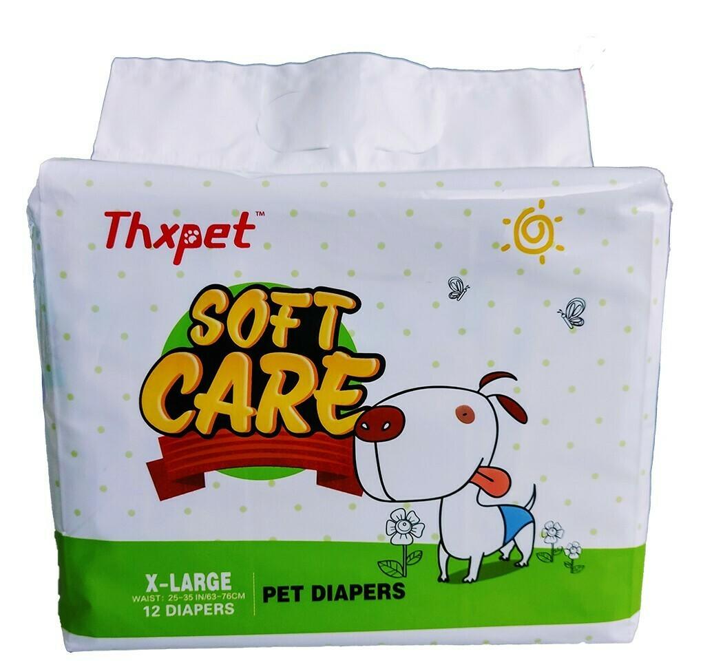 MOKSI Pelene za pse Thx Pet, XL 470-320mm, 12 komada