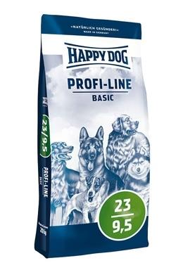 HAPPY DOG Profi Line 23/9.5 Basic Hrana za odrasle pse, 20kg