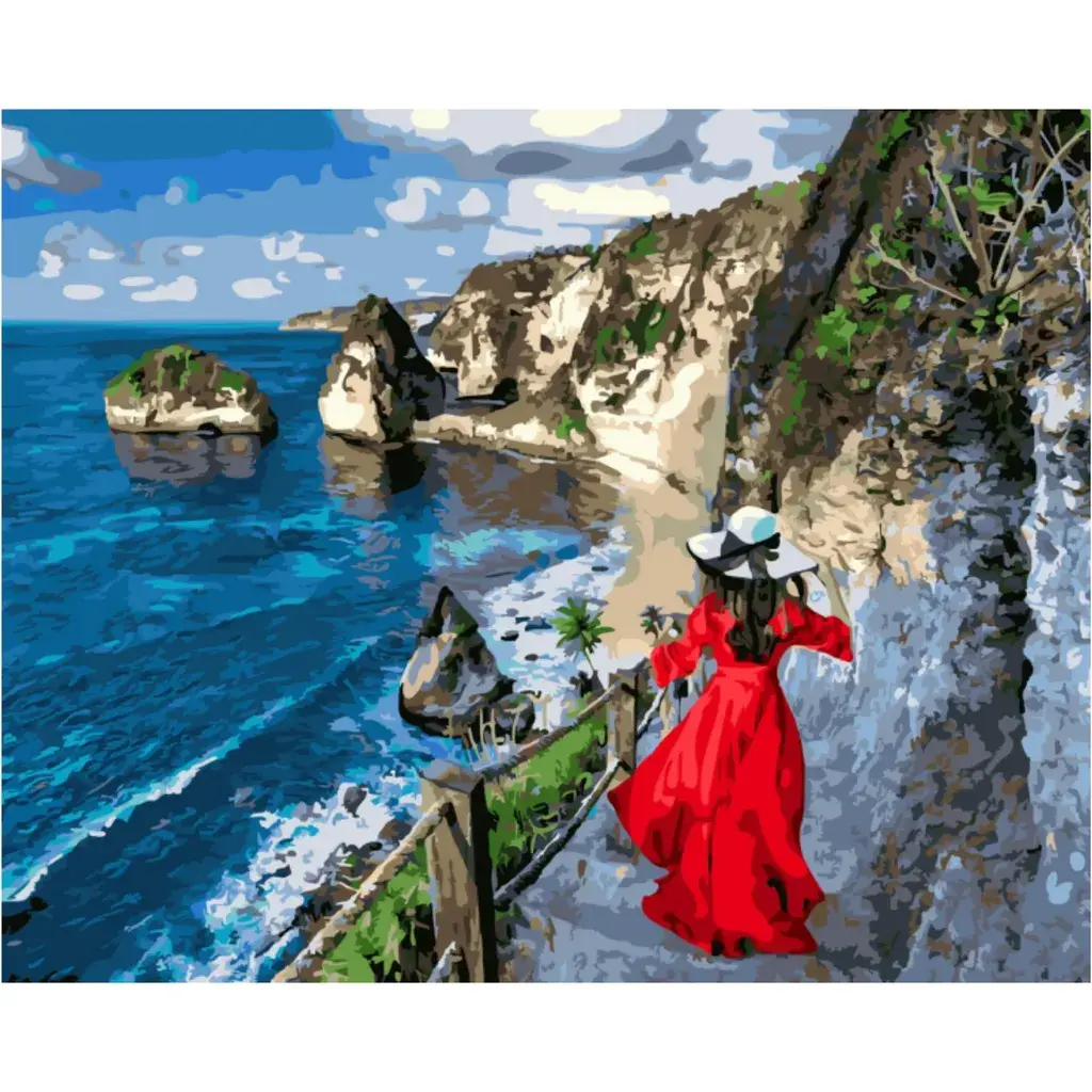 Slika po brojevima Beg na more, 40x50 cm