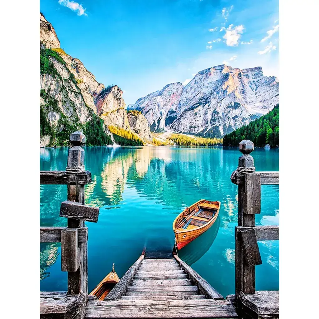 Dijamantski mozaik Lago di Brajes, 30х40 cm