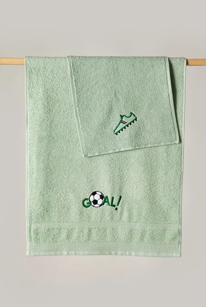 Stefan Set peškira za bebe Fudbal, Zeleni