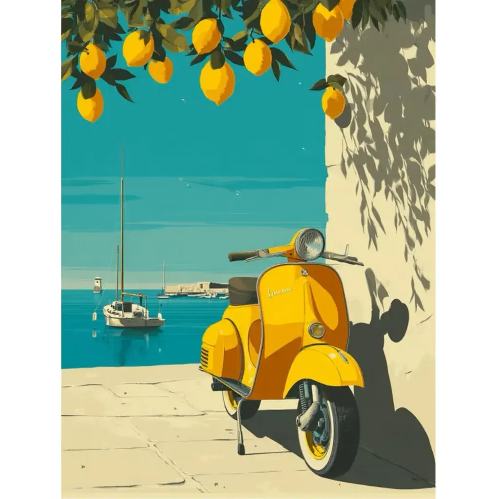 Slika po brojevima Hajmo u Italiju, 30x40 cm