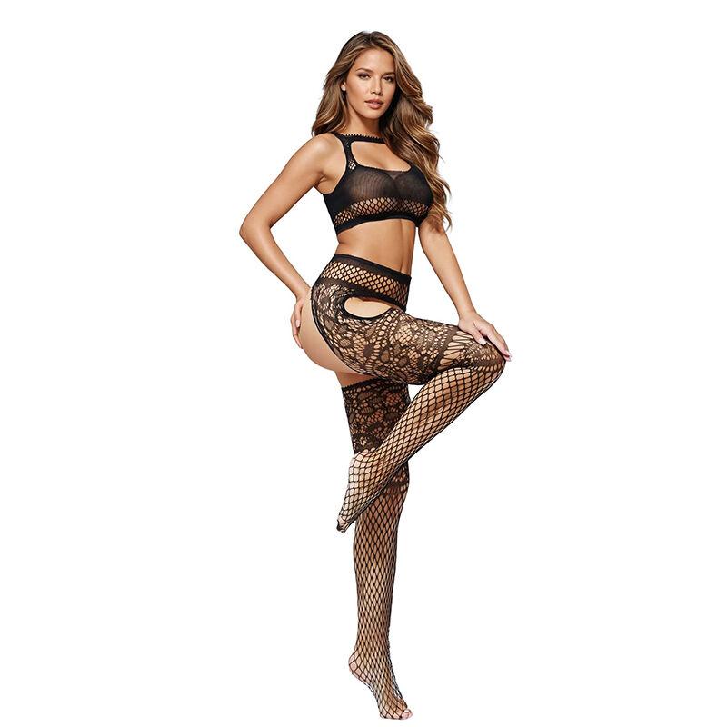 Ženski seksi komplet 2080 89-208010, Crni