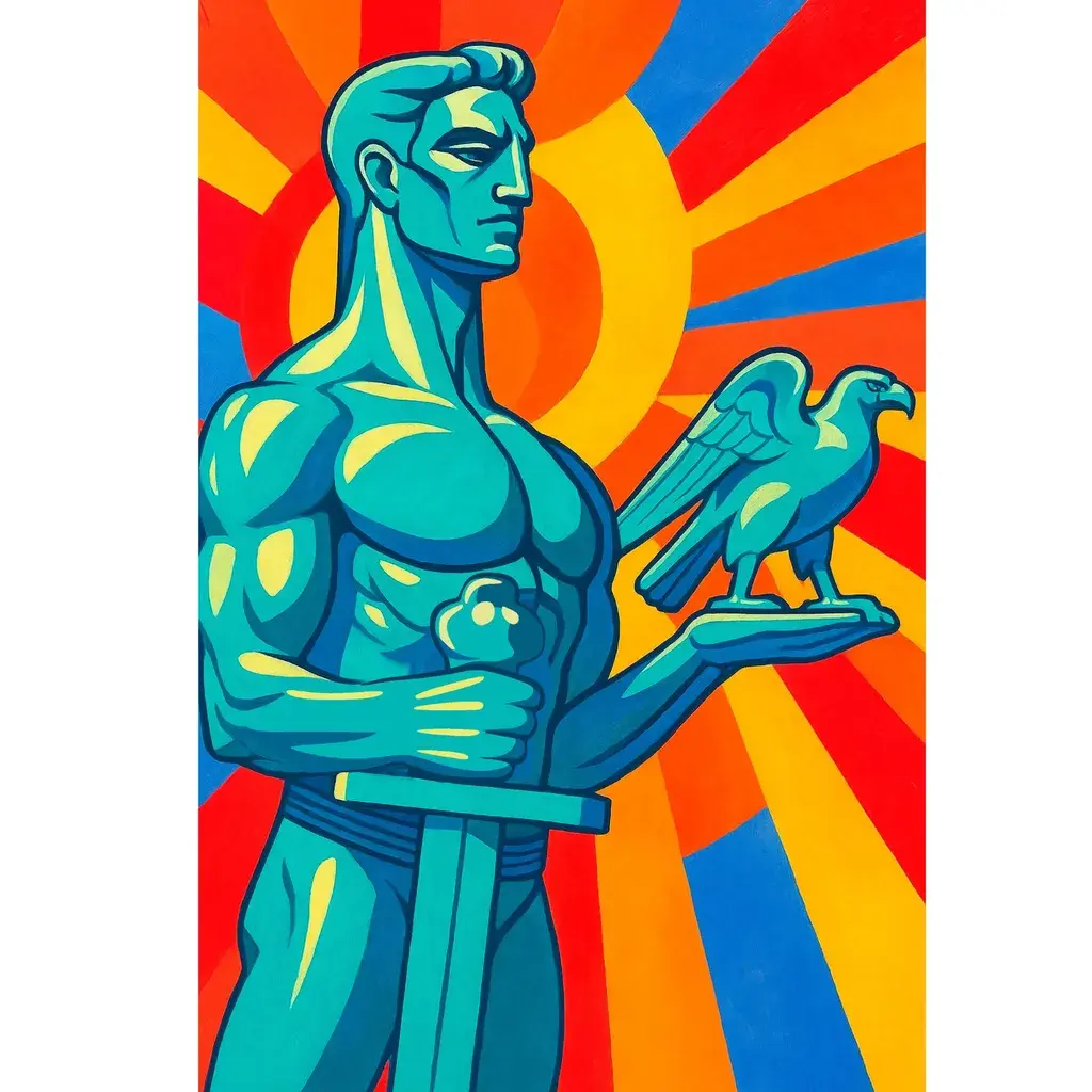 Slika po brojevima Pobednik, 20x30 cm