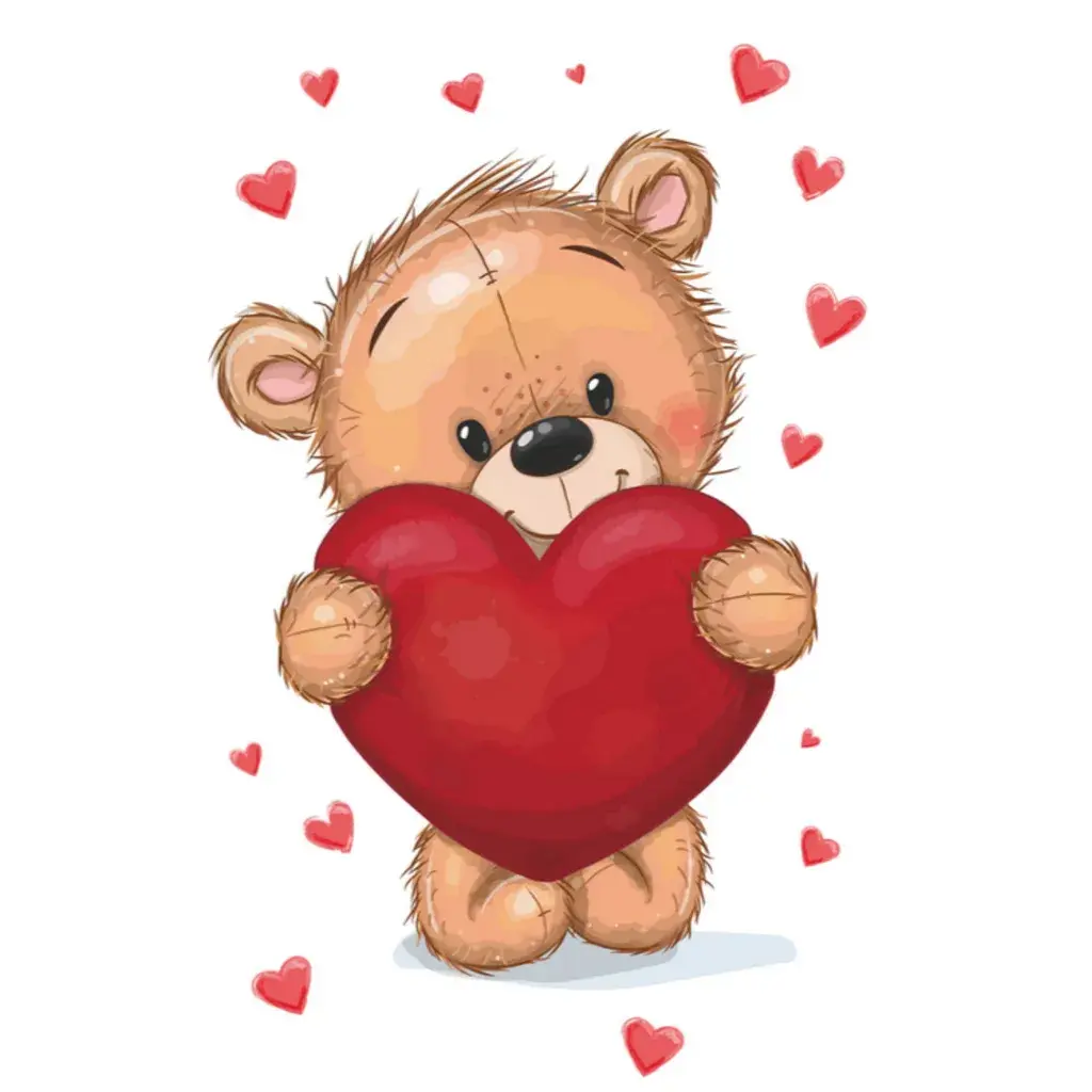 Dijamantski mozaik Iz čistog srca, 20х30 cm