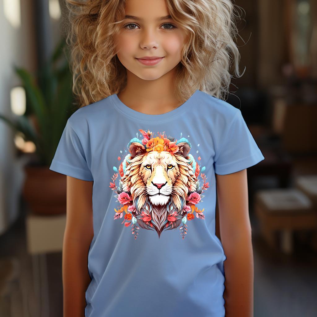 Camiseta Majica sa štampanim printom Cam 403, Dečija, Cijan