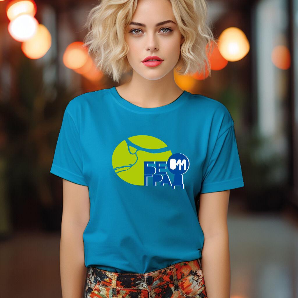 Camiseta Majica sa štampanim printom Cam 208, Ženska, Akva