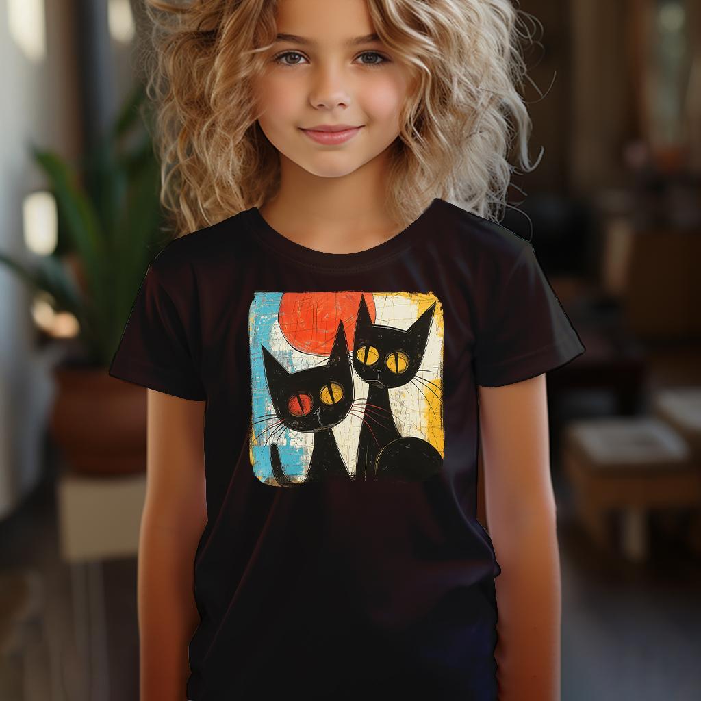 Camiseta Majica sa štampanim printom Cam 302, Dečija, Čokolada