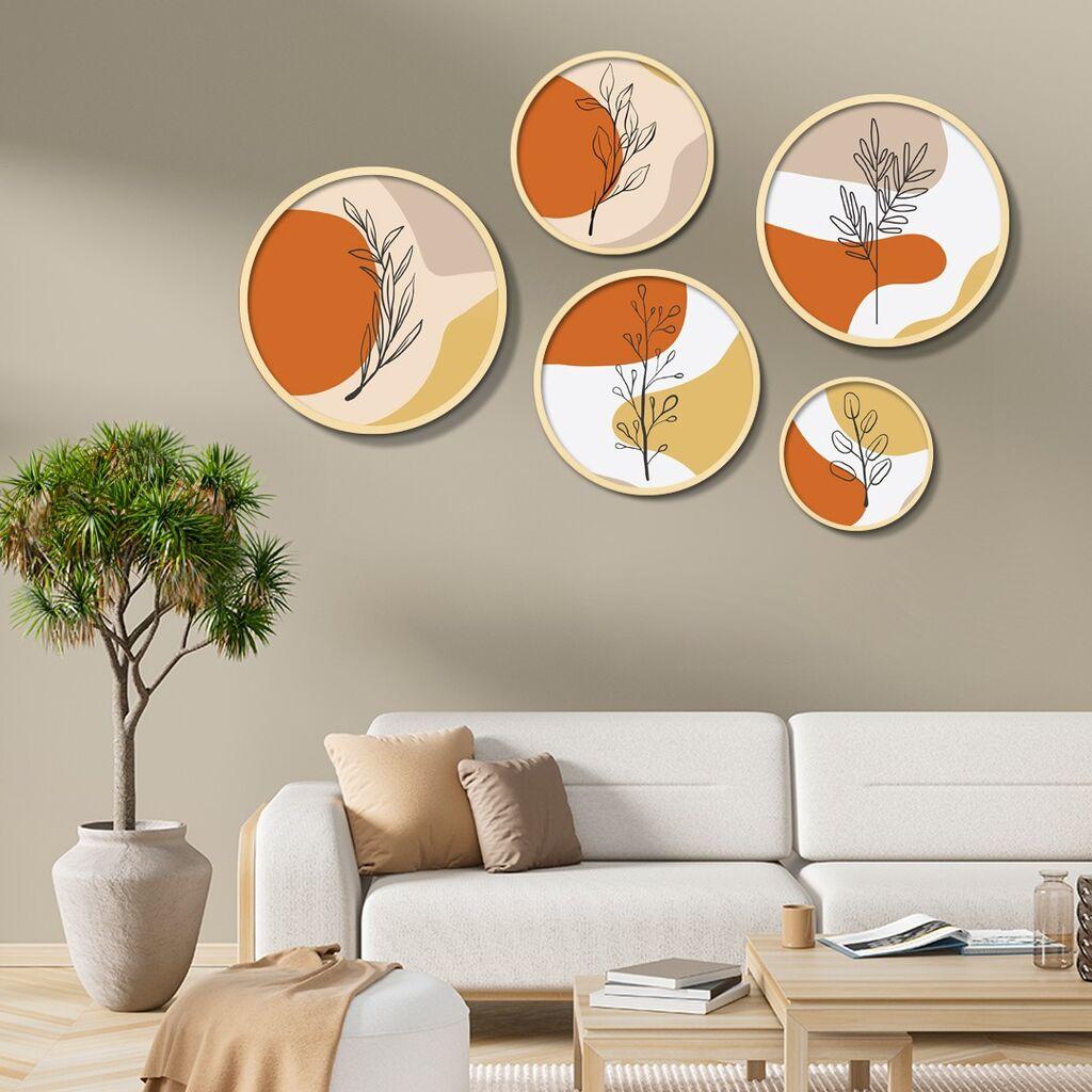 Wallity Dekorativna slika Yats-03, 43,5x43,5cm, 5 delova