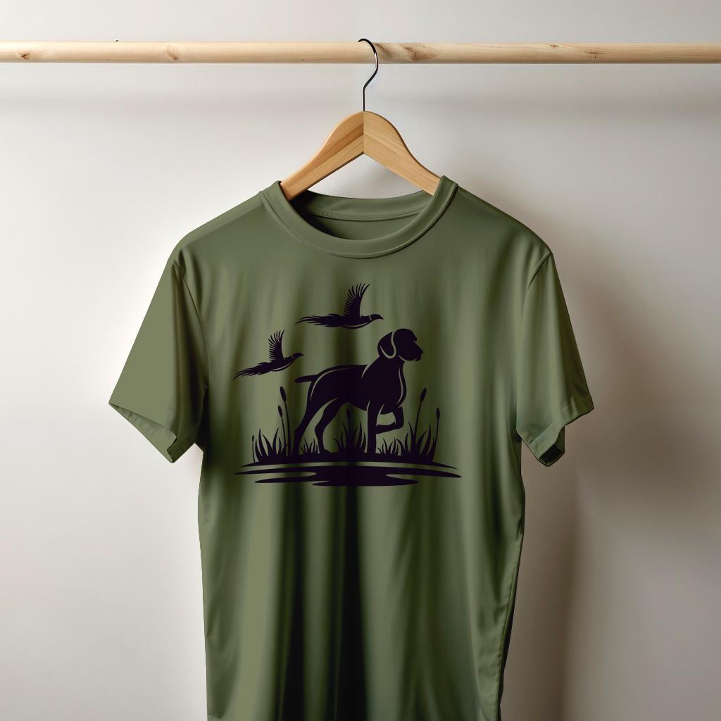 Camiseta Majica sa štampanim printom Cam 436, Muška, Kaki