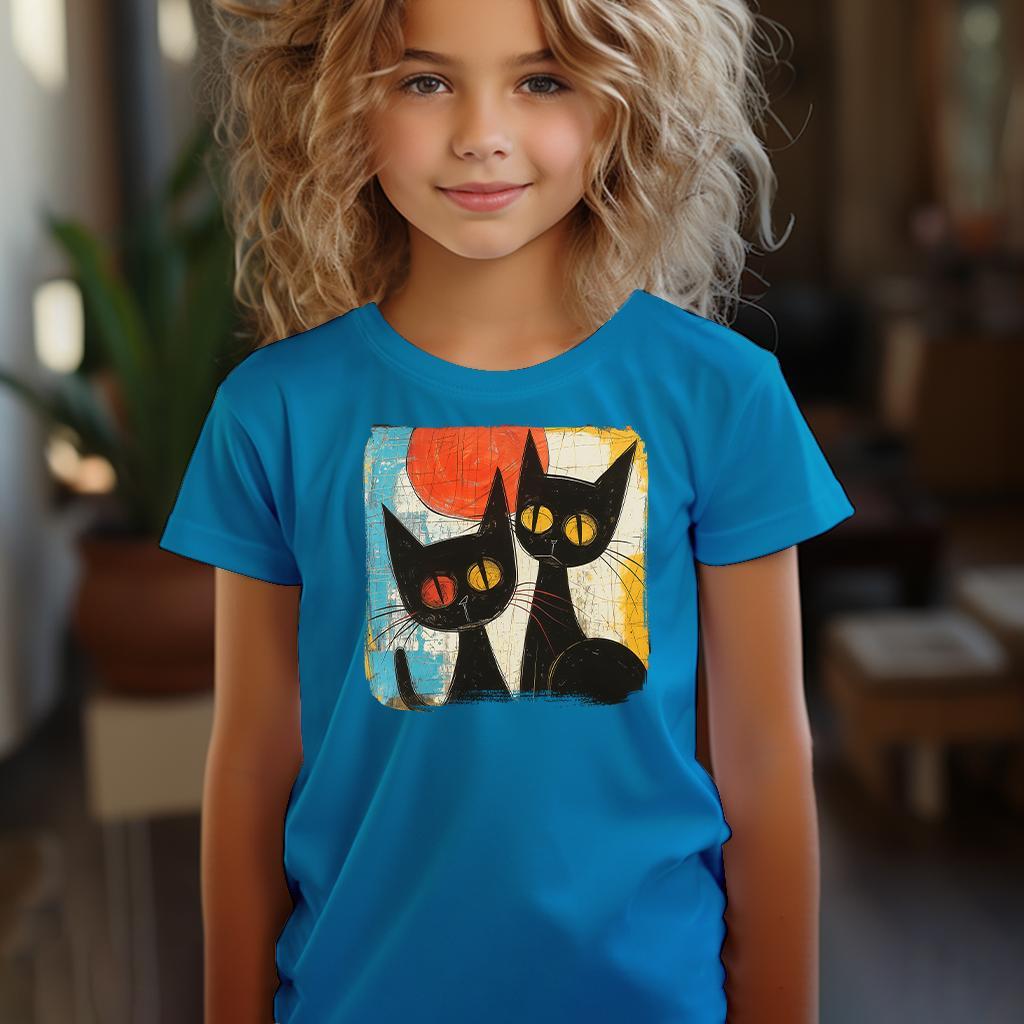 Camiseta Majica sa štampanim printom Cam 302, Dečija, Akva