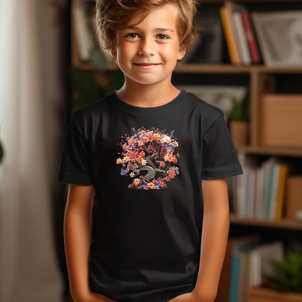 Camiseta Majica sa štampanim printom Cam 411, Dečija, Crna