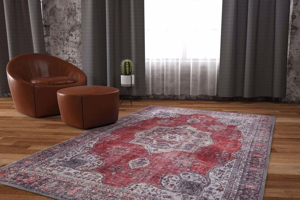 Conceptum Hypnose Tepih Blues Chenille 94, 75x230cm, Crveni