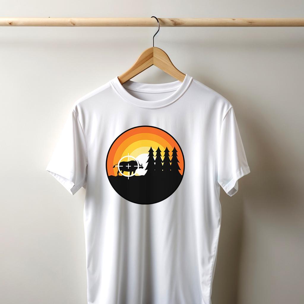 Camiseta Majica sa štampanim printom Cam 443, Muška, Bela