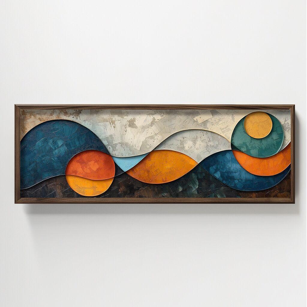 Wallity Slika HUM002, 120x40x3,5cm