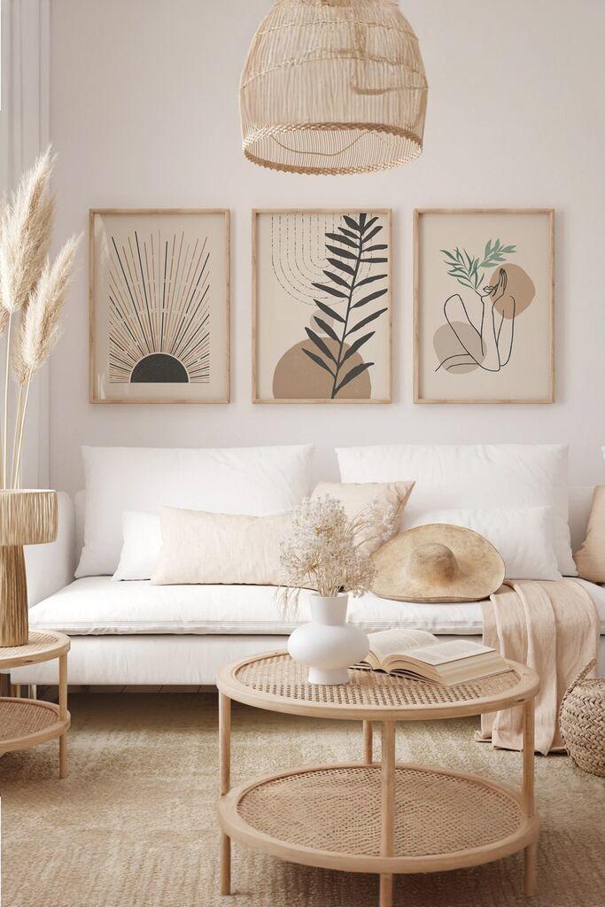 Wallity Dekorativna slika 3Dartsohoset18, 33x48cm, 3 dela