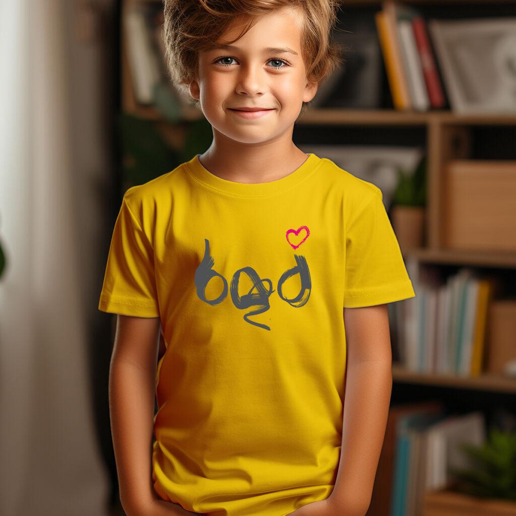 Camiseta Majica sa štampanim printom Cam 274, Dečija, Zlatne boje