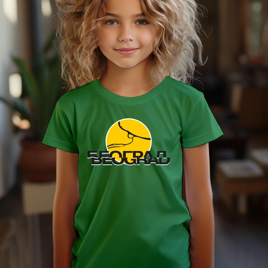 Camiseta Majica sa štampanim printom Cam 209, Dečija, Zelena