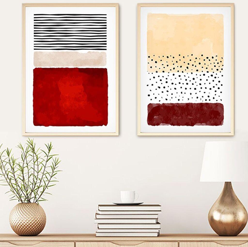 Wallity Dekorativna slika Huhu56 - 70 x 50, 50x70cm, 2 dela