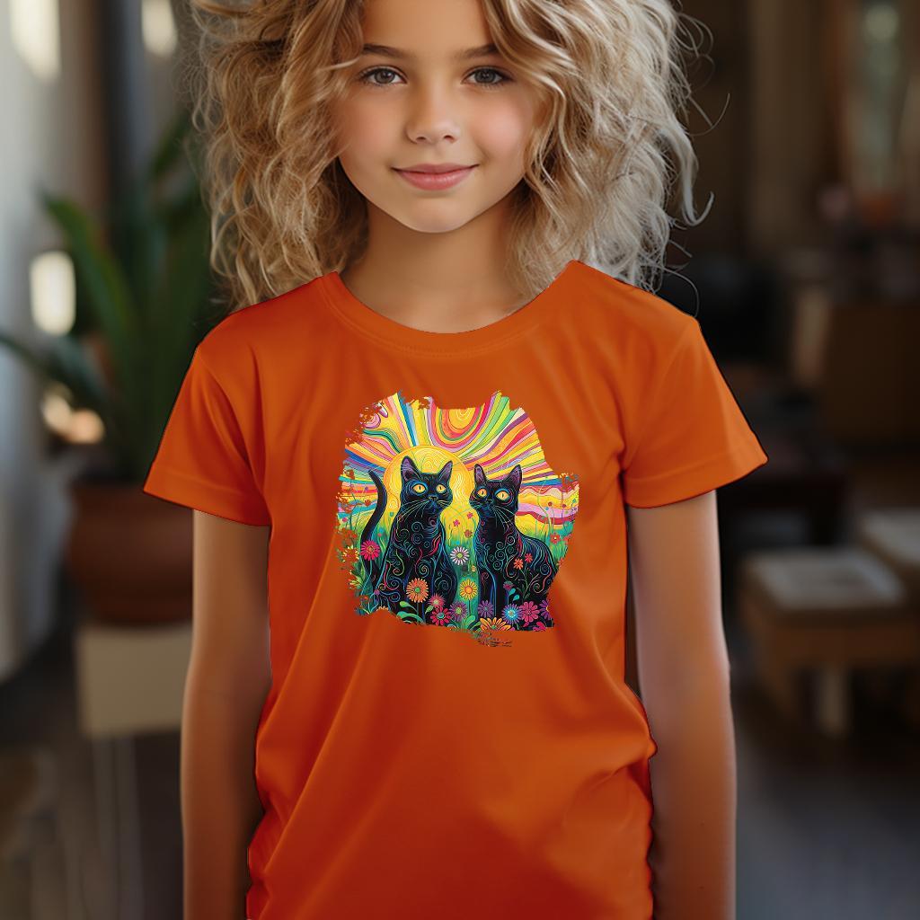 Camiseta Majica sa štampanim printom Cam 306, Dečija, Narandžasta