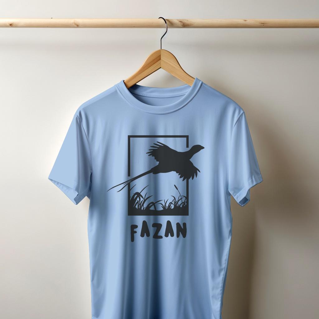 Camiseta Majica sa štampanim printom Cam 441, Muška, Cijan