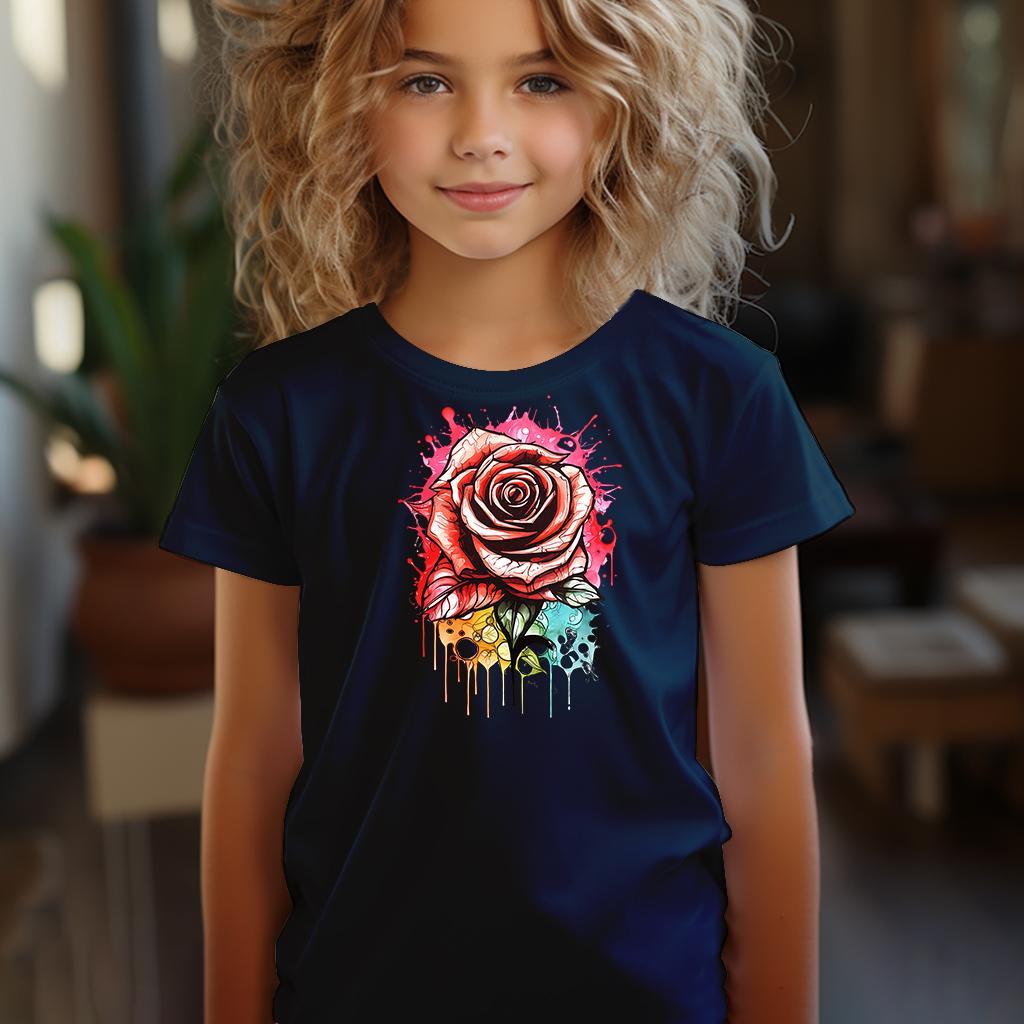 Camiseta Majica sa štampanim printom Cam 392, Dečija, Tamnoplava