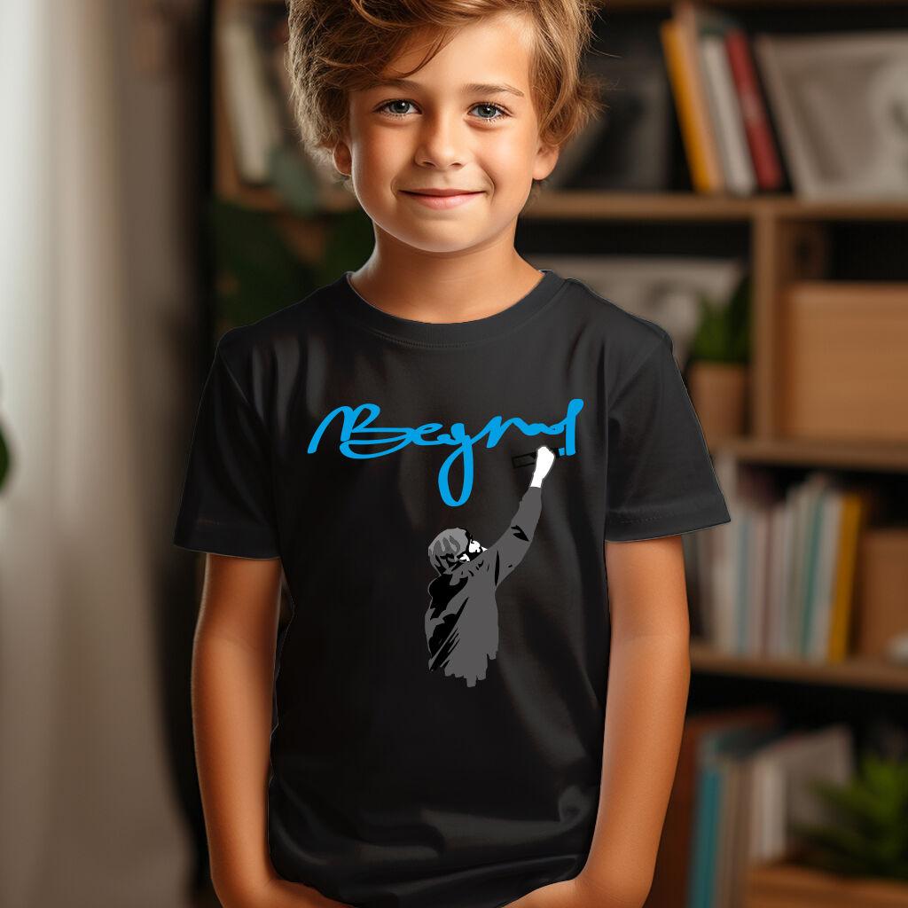 Camiseta Majica sa štampanim printom Cam 207, Dečija, Crna