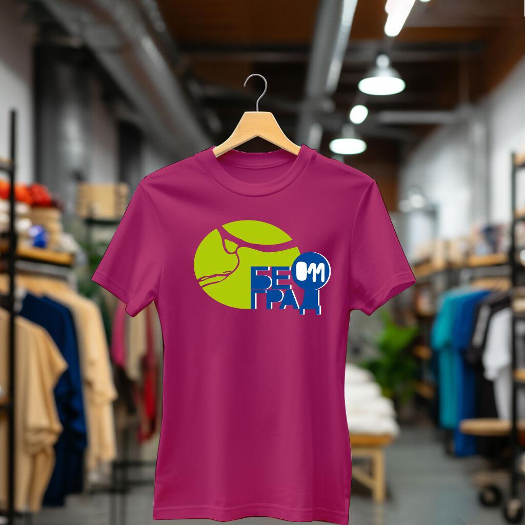Camiseta Majica sa štampanim printom Cam 208, Ženska, Ružičasta