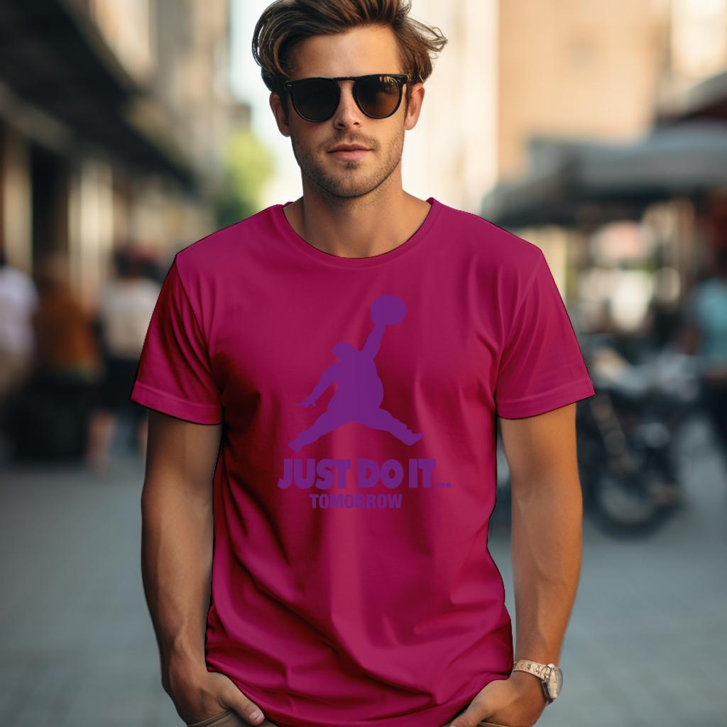 Camiseta Majica sa štampanim printom Cam 475, Muška, Ružičasta