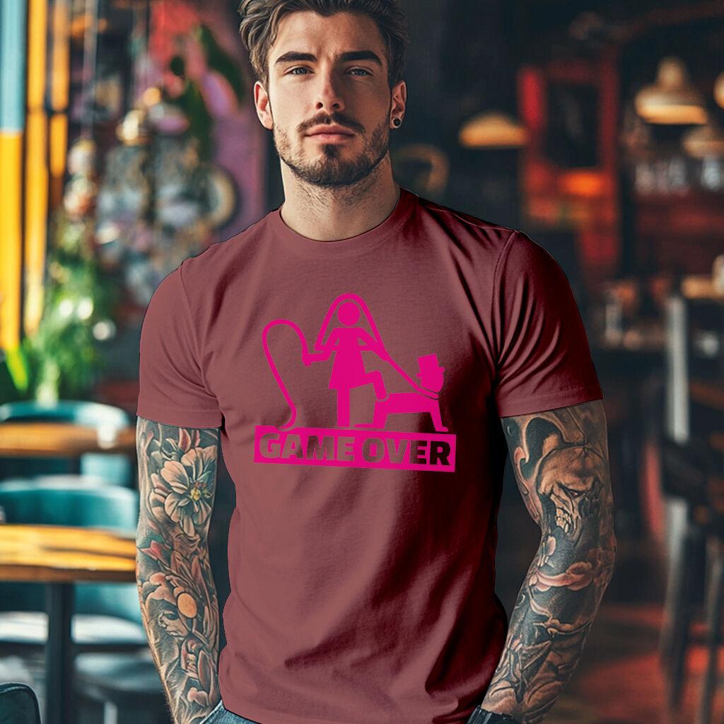 Camiseta Majica sa štampanim printom Cam 241, Muška, Prljavo roze