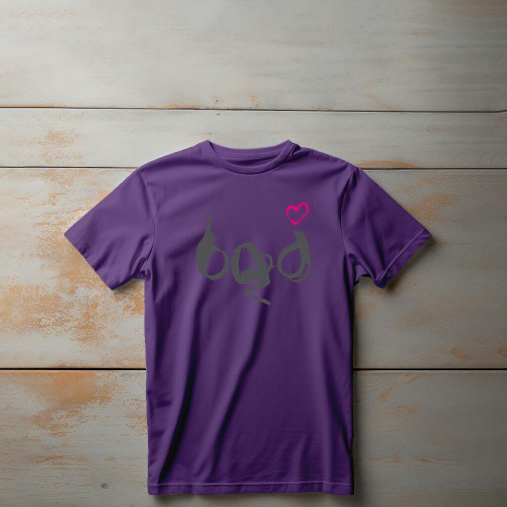 Camiseta Majica sa štampanim printom Cam 274, Dečija, Patlidžan