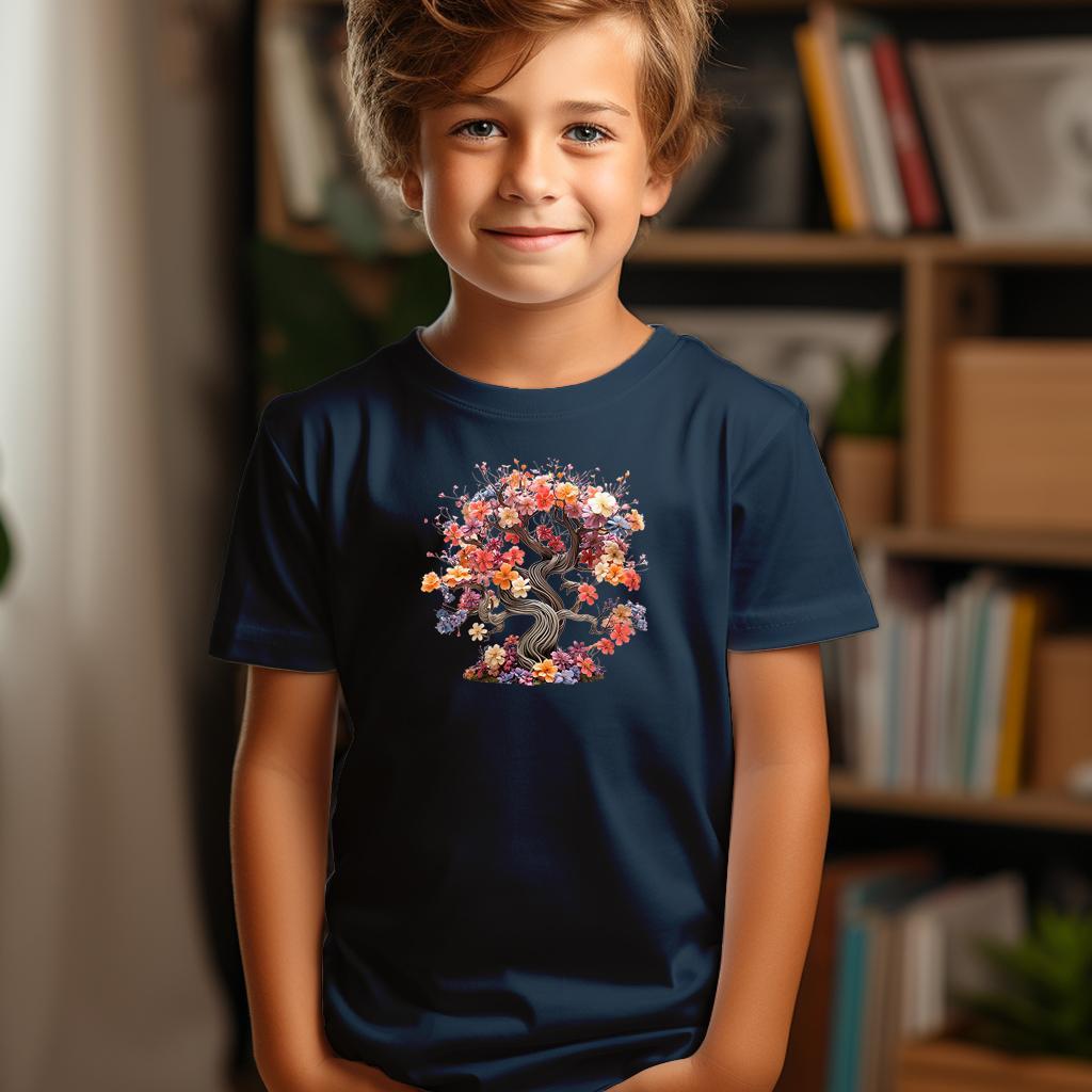 Camiseta Majica sa štampanim printom Cam 411, Dečija, Tamnoplava