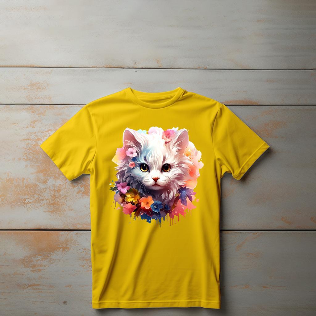 Camiseta Majica sa štampanim printom Cam 404, Dečija, Zlatne boje